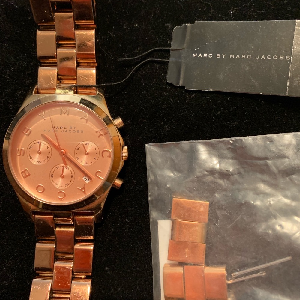 Rose Gold plated Marc Jacobs Watch